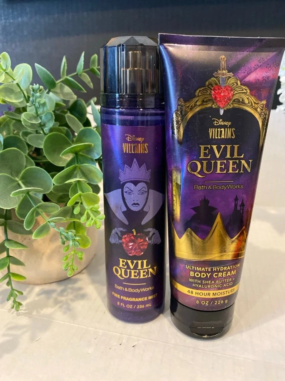 Bath & Body Works DISNEY VILLAINS EVIL QUEEN 2 Pc SET